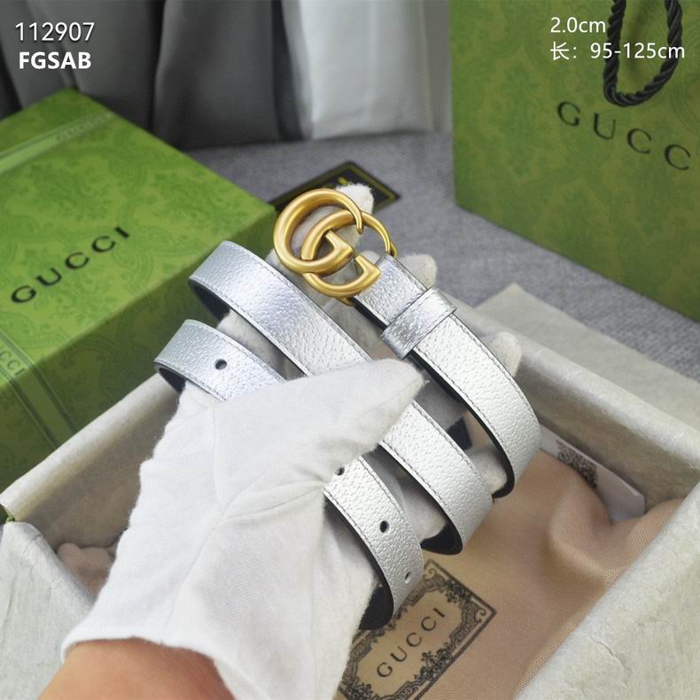 Gucci belt 20mmX95-125cm 8L (5)