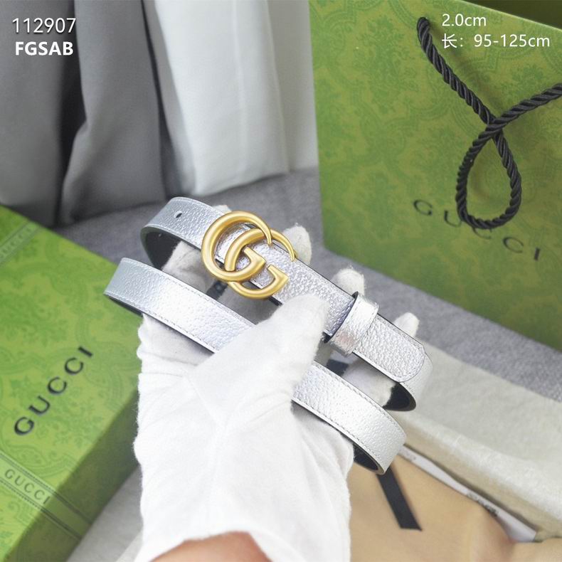 Gucci belt 20mmX95-125cm 8L (8)