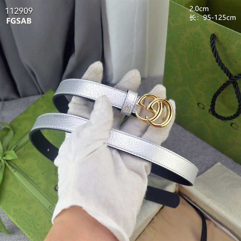 Gucci belt 20mmX95-125cm 8L (9)
