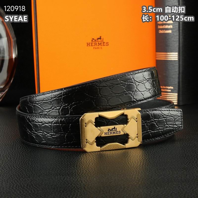 Hermes belt 自动带35mmX95-125cm 8L (24)