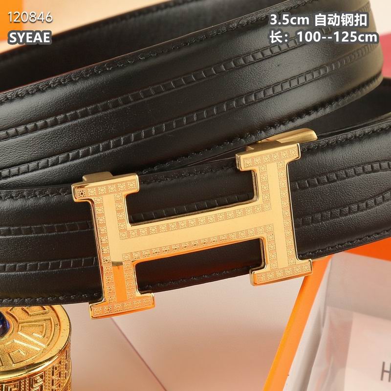 Hermes belt 自动带35mmX95-125cm 8L (48)