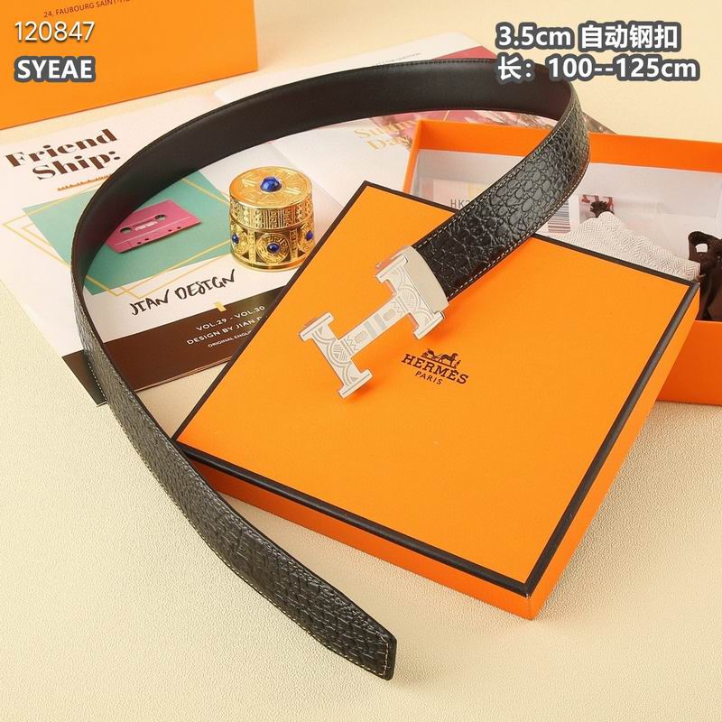 Hermes belt 自动带35mmX95-125cm 8L (61)