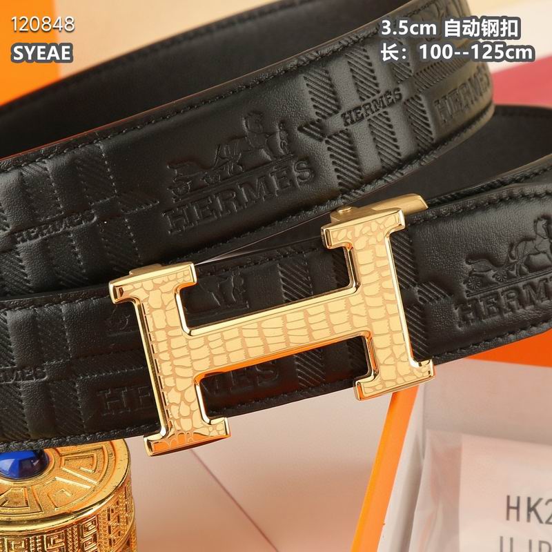 Hermes belt 自动带35mmX95-125cm 8L (65)