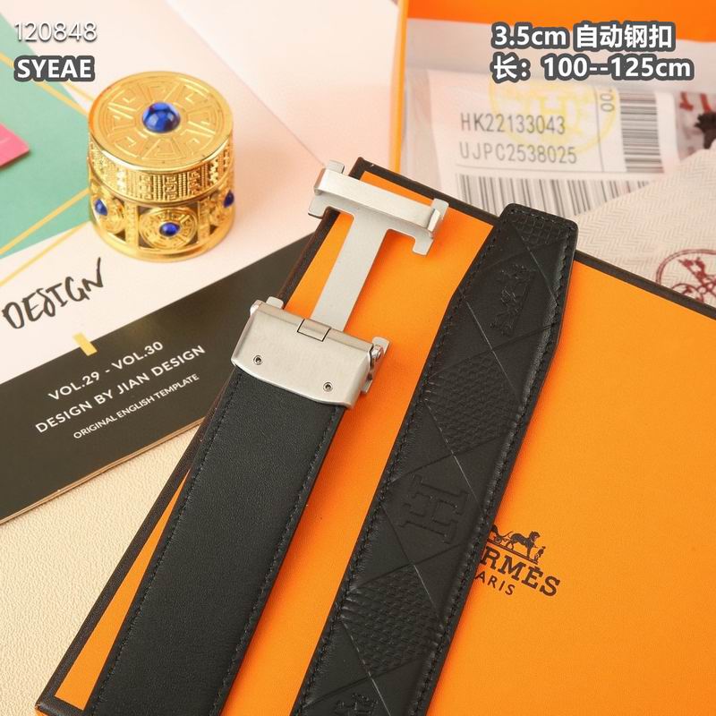 Hermes belt 自动带35mmX95-125cm 8L (72)