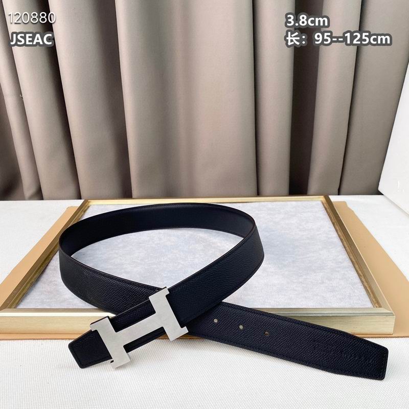 Hermes belt 38mmX95-125cm 8L (8)