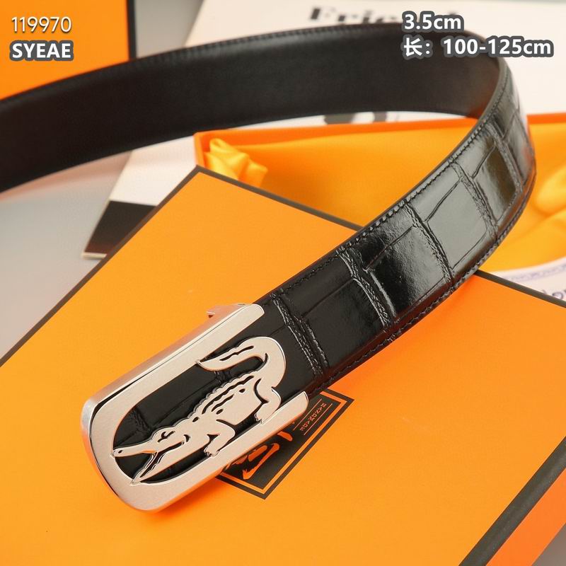 Lacoste belt 35mmX100-125cm 8L (12)