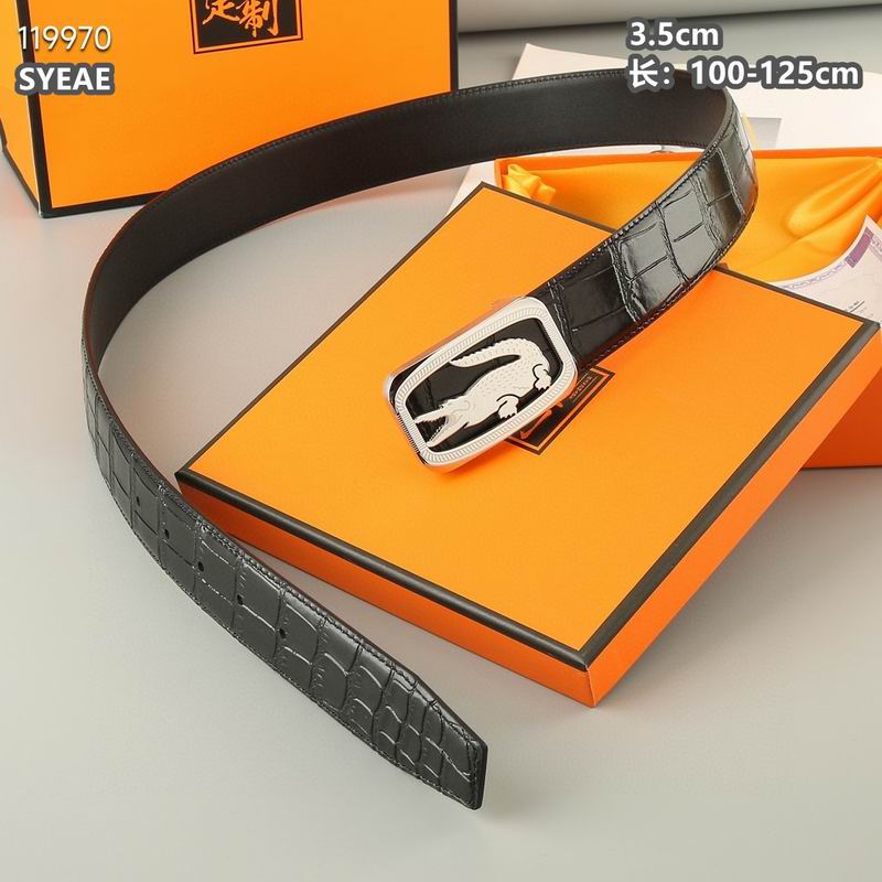 Lacoste belt 35mmX100-125cm 8L (14)