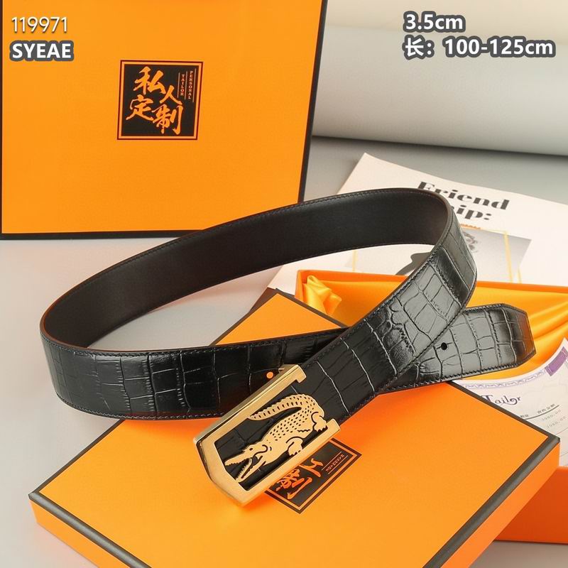 Lacoste belt 35mmX100-125cm 8L (17)