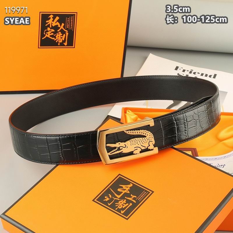 Lacoste belt 35mmX100-125cm 8L (18)