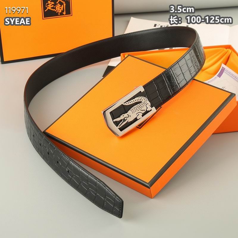 Lacoste belt 35mmX100-125cm 8L (22)