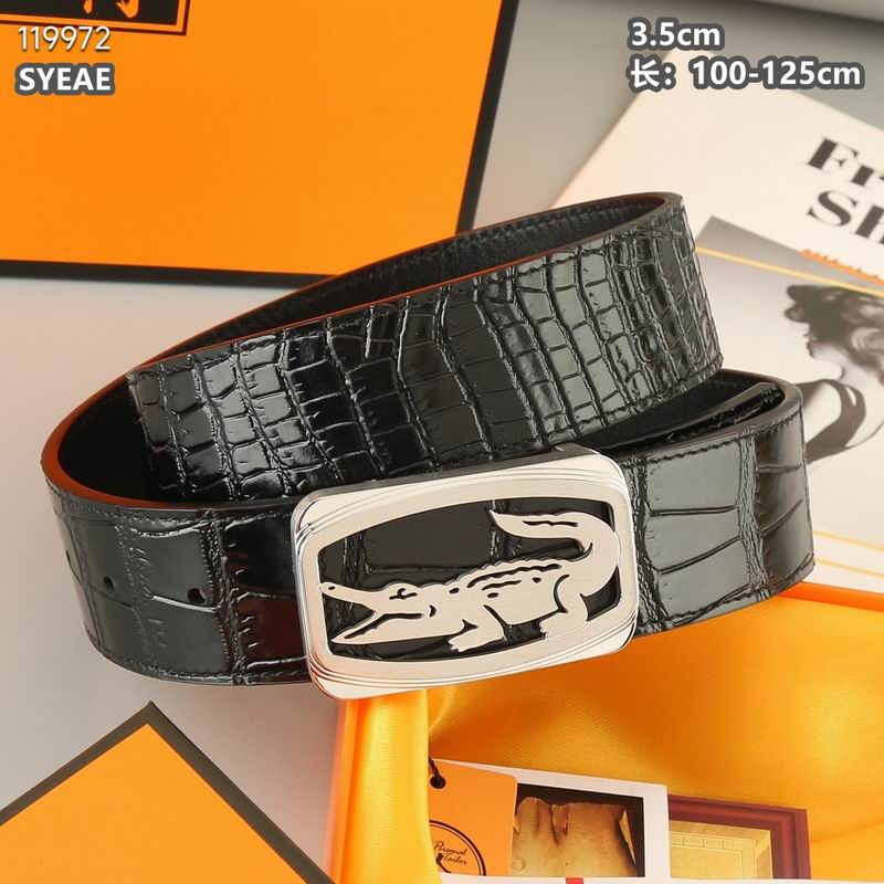 Lacoste belt 35mmX100-125cm 8L (25)