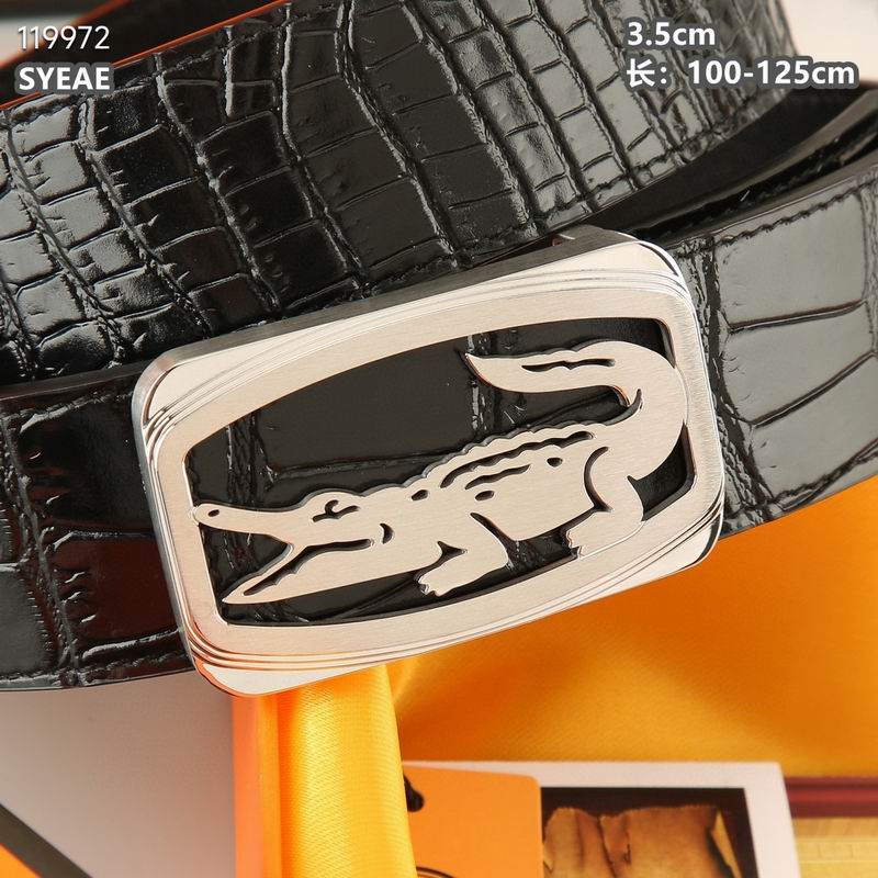 Lacoste belt 35mmX100-125cm 8L (27)