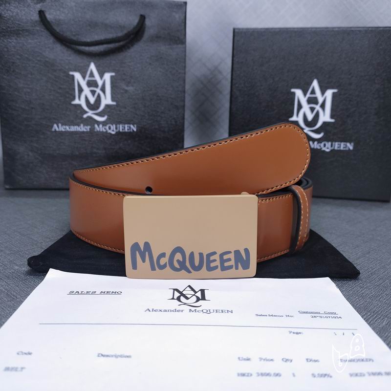 McQueen belt 38mmX80-125cm lb (40)