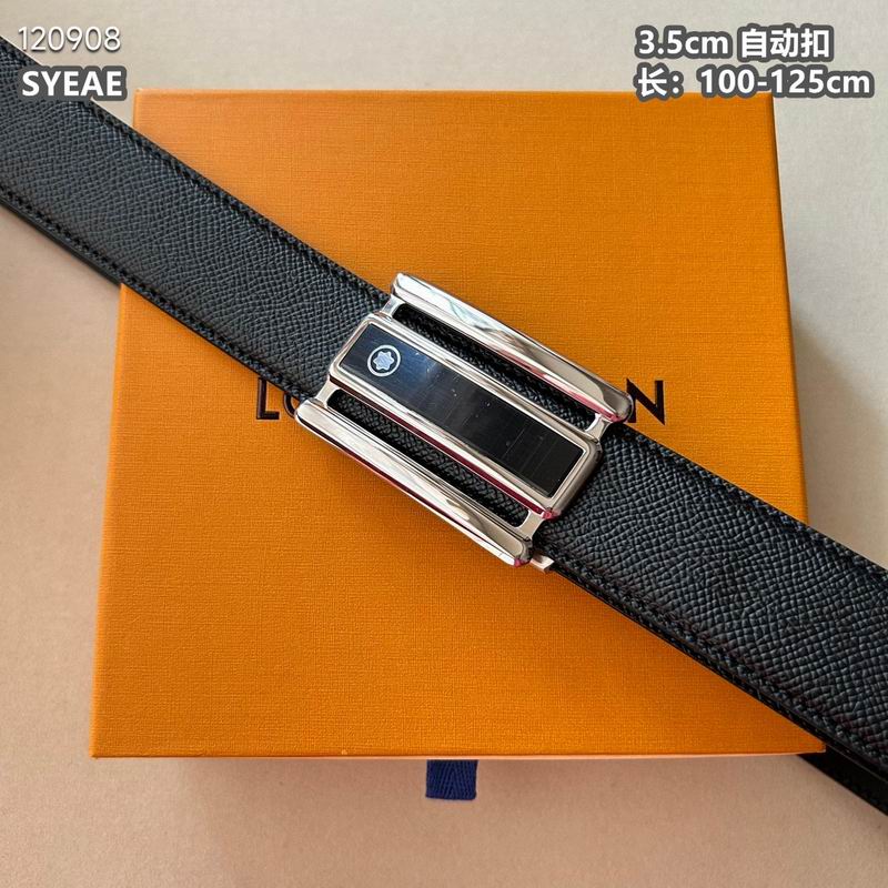 Montblanc belt 自动扣 35mmX100-125cm 8L (1)