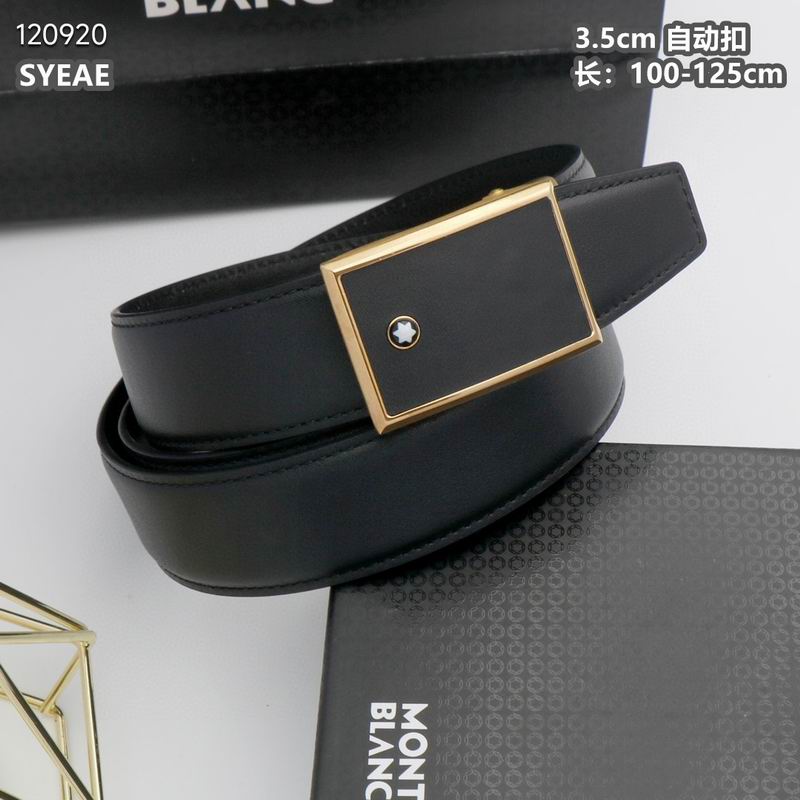 Montblanc belt 自动扣 35mmX100-125cm 8L (12)