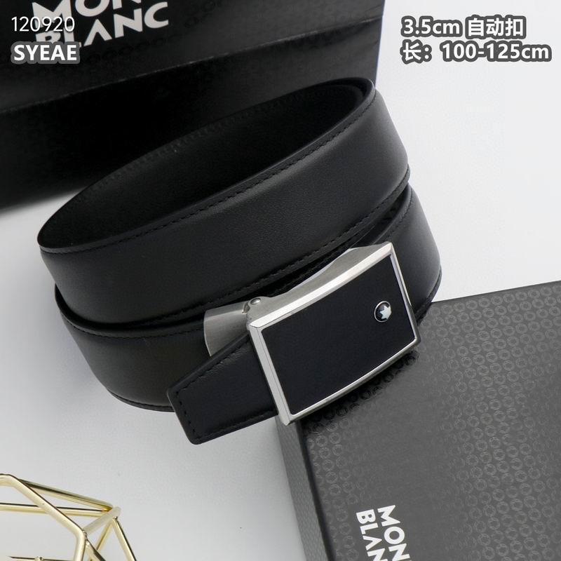 Montblanc belt 自动扣 35mmX100-125cm 8L (14)