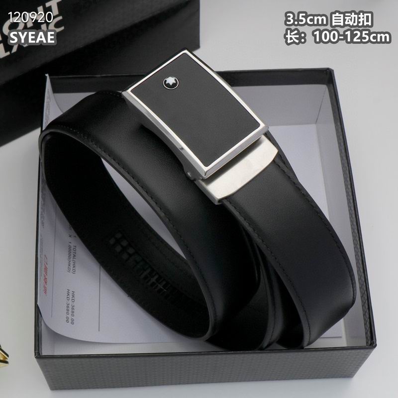 Montblanc belt 自动扣 35mmX100-125cm 8L (15)