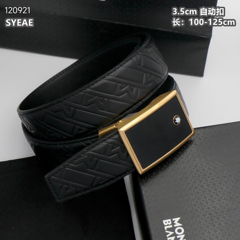 Montblanc belt 自动扣 35mmX100-125cm 8L (18)