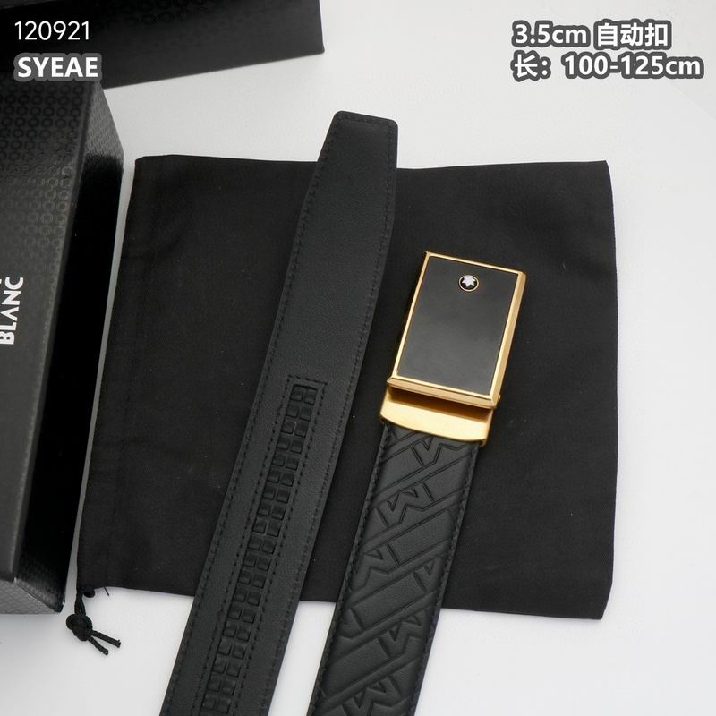 Montblanc belt 自动扣 35mmX100-125cm 8L (19)