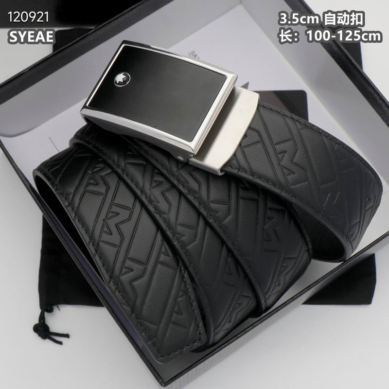 Montblanc belt 自动扣 35mmX100-125cm 8L (22)