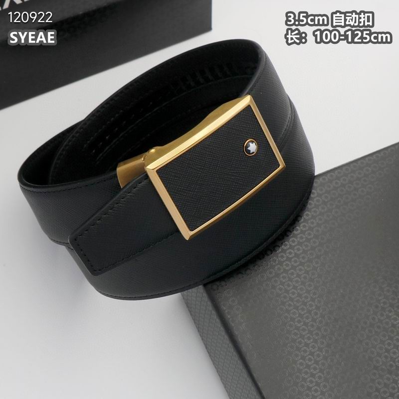 Montblanc belt 自动扣 35mmX100-125cm 8L (25)