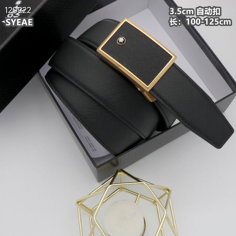 Montblanc belt 自动扣 35mmX100-125cm 8L (26)
