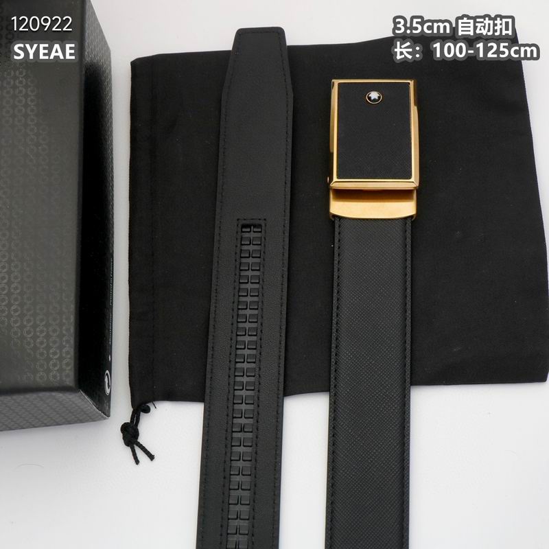 Montblanc belt 自动扣 35mmX100-125cm 8L (27)
