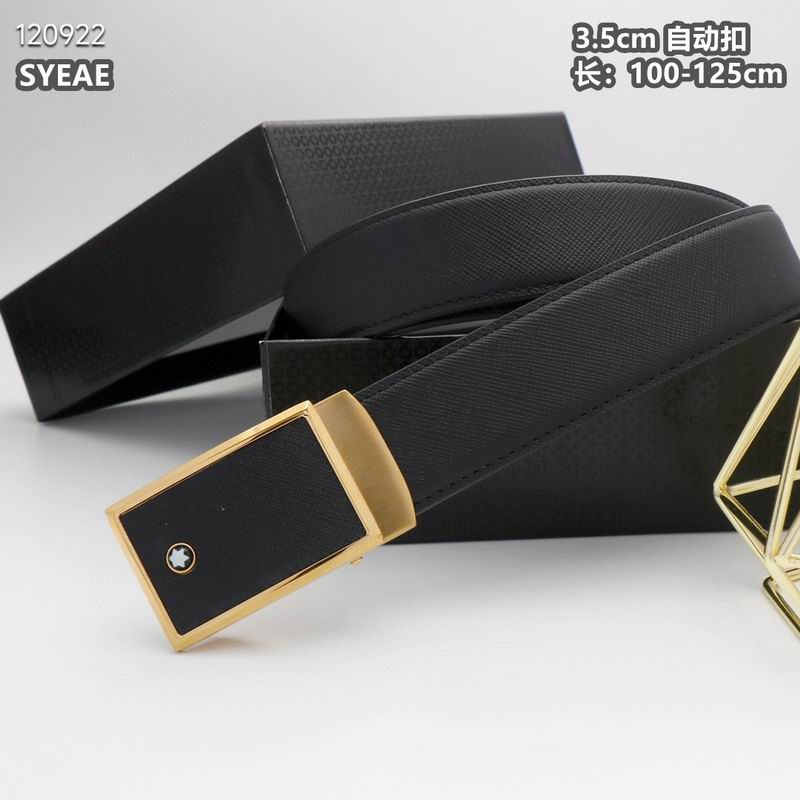 Montblanc belt 自动扣 35mmX100-125cm 8L (28)