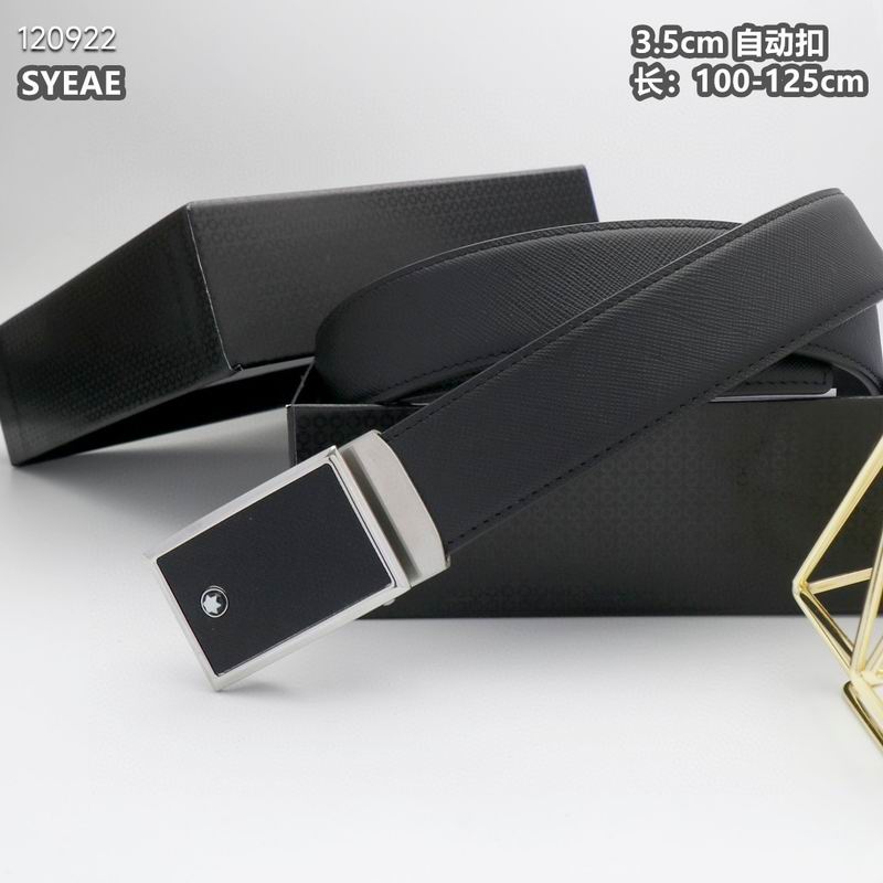 Montblanc belt 自动扣 35mmX100-125cm 8L (30)