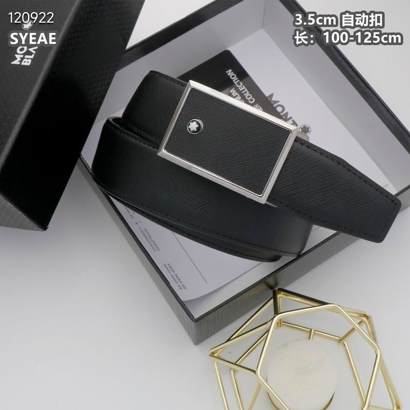 Montblanc belt 自动扣 35mmX100-125cm 8L (31)