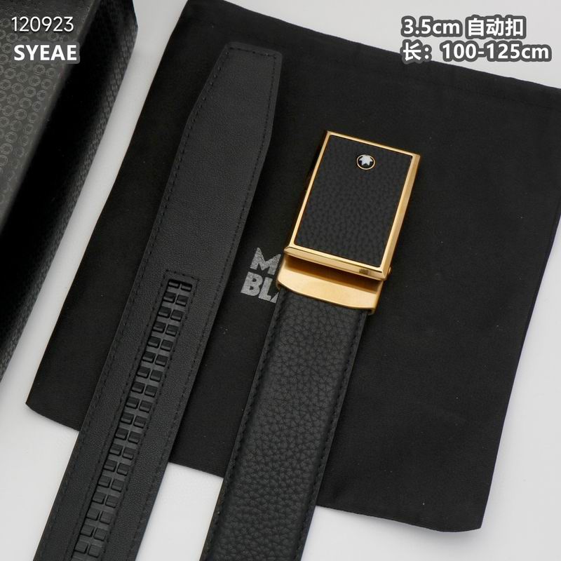 Montblanc belt 自动扣 35mmX100-125cm 8L (33)