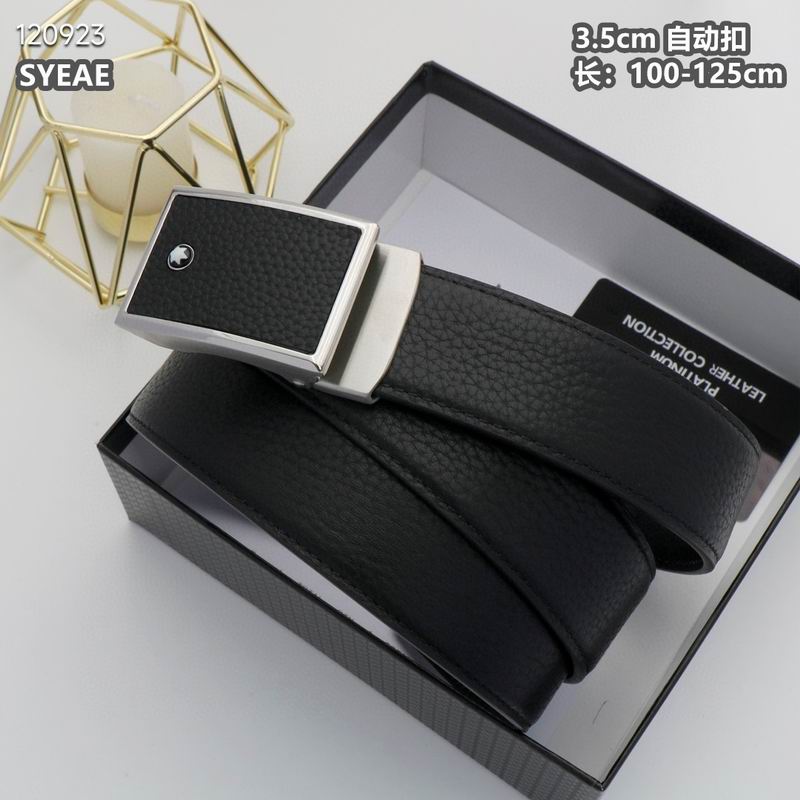 Montblanc belt 自动扣 35mmX100-125cm 8L (37)