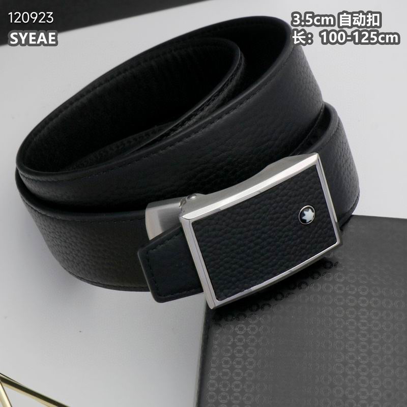 Montblanc belt 自动扣 35mmX100-125cm 8L (38)