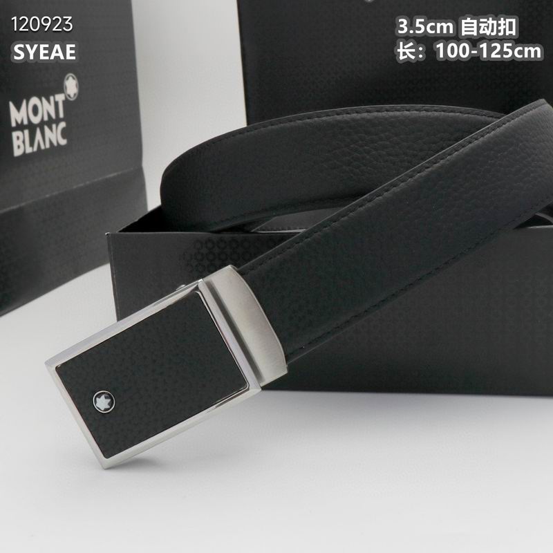 Montblanc belt 自动扣 35mmX100-125cm 8L (39)
