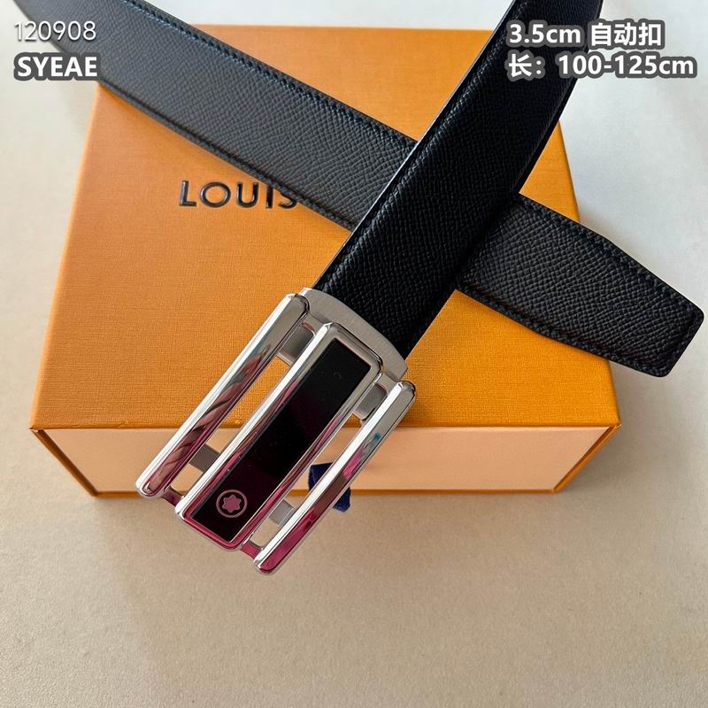 Montblanc belt 自动扣 35mmX100-125cm 8L (4)