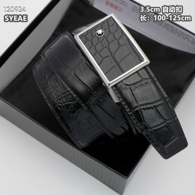 Montblanc belt 自动扣 35mmX100-125cm 8L (44)