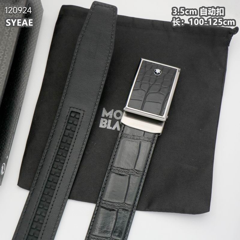 Montblanc belt 自动扣 35mmX100-125cm 8L (46)