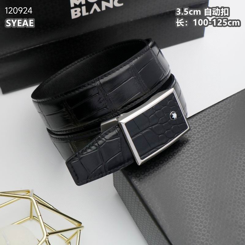 Montblanc belt 自动扣 35mmX100-125cm 8L (47)