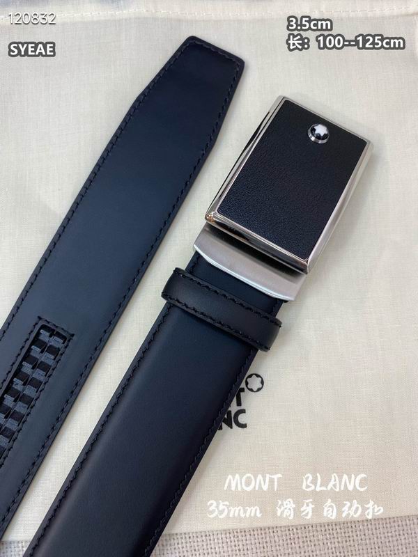 Montblanc belt 自动扣 35mmX100-125cm 8L (48)