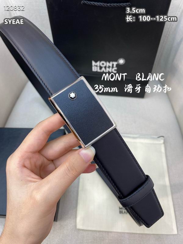 Montblanc belt 自动扣 35mmX100-125cm 8L (49)