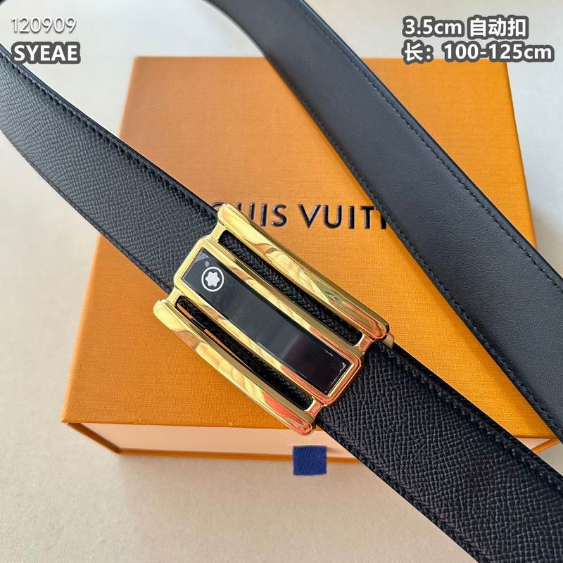 Montblanc belt 自动扣 35mmX100-125cm 8L (5)