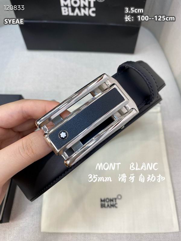 Montblanc belt 自动扣 35mmX100-125cm 8L (56)