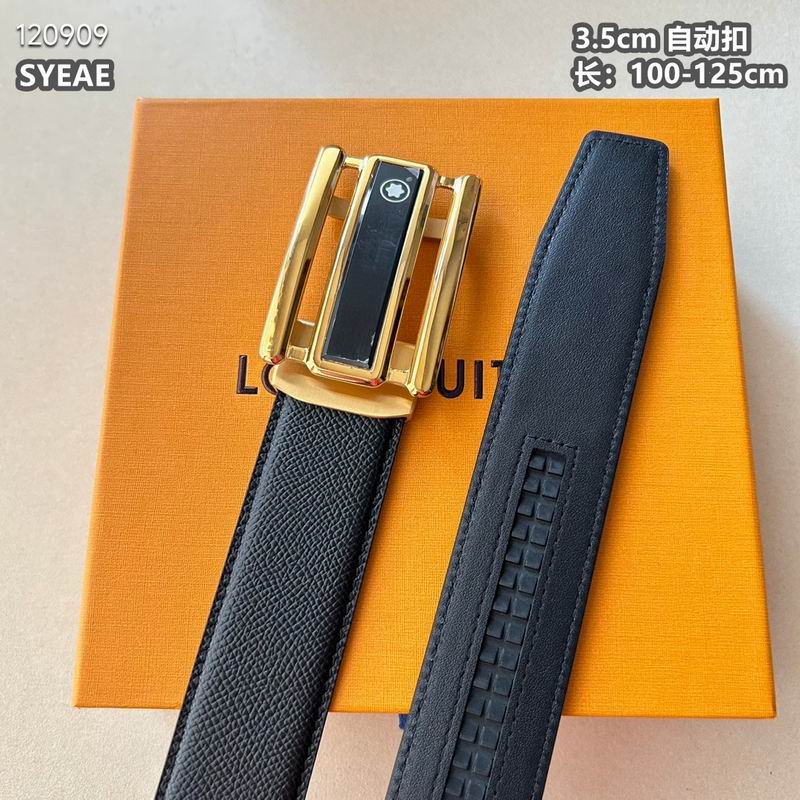 Montblanc belt 自动扣 35mmX100-125cm 8L (6)