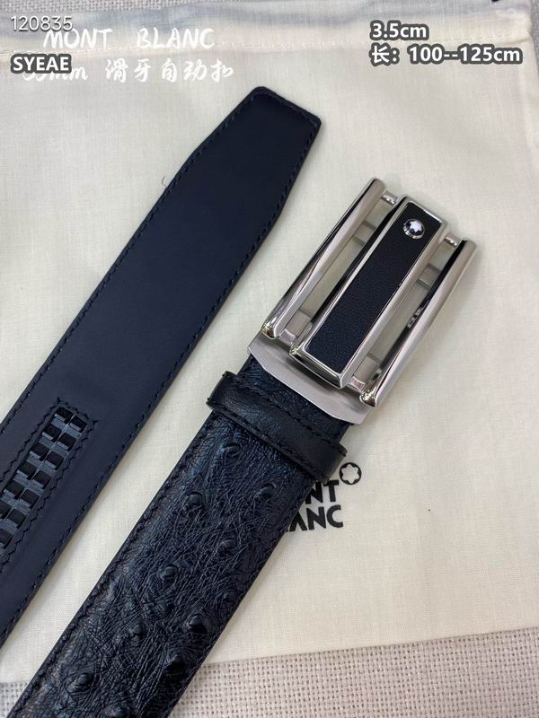 Montblanc belt 自动扣 35mmX100-125cm 8L (66)