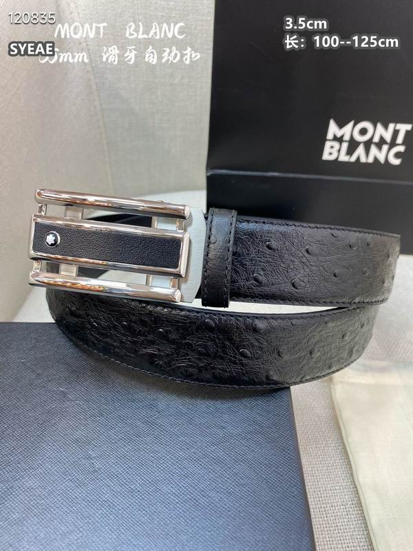 Montblanc belt 自动扣 35mmX100-125cm 8L (69)