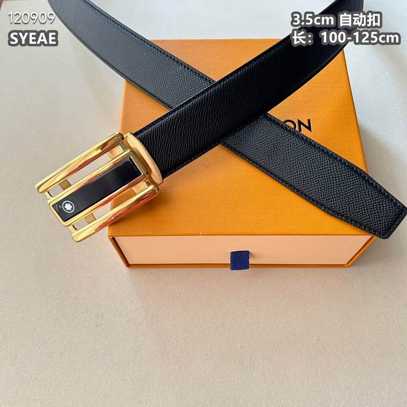Montblanc belt 自动扣 35mmX100-125cm 8L (7)