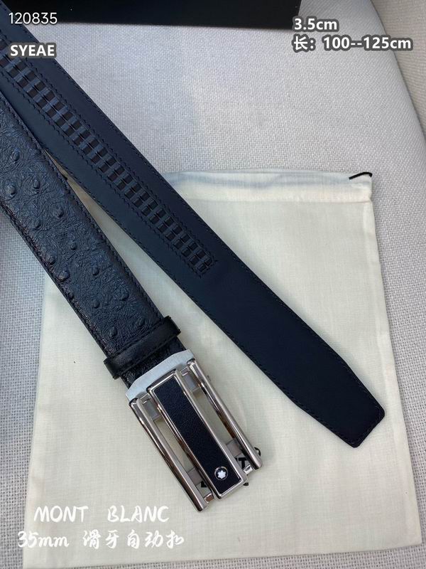 Montblanc belt 自动扣 35mmX100-125cm 8L (71)