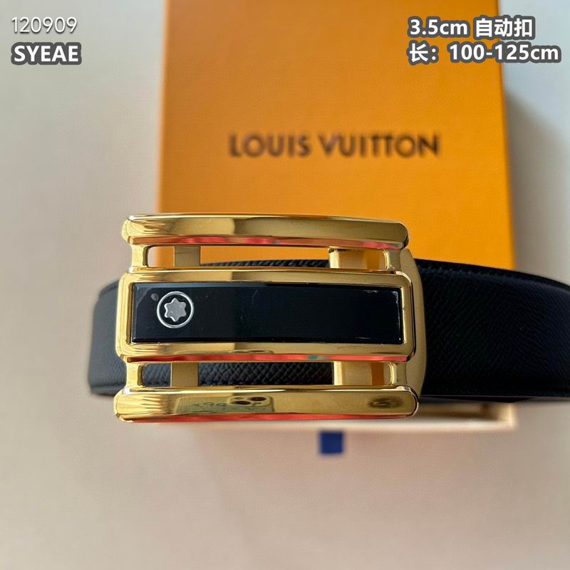 Montblanc belt 自动扣 35mmX100-125cm 8L (8)