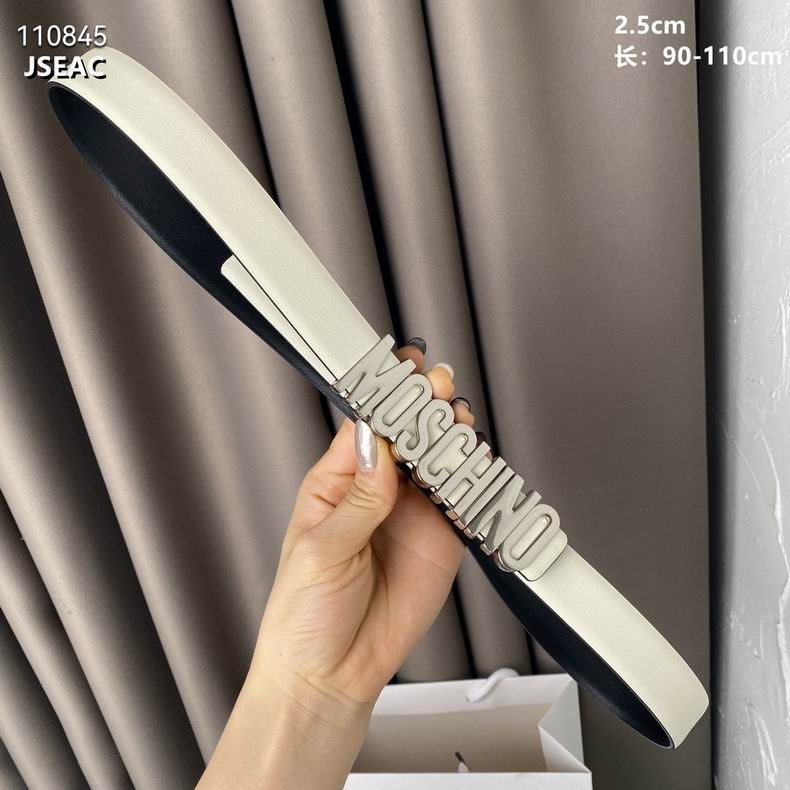 Moschino Belt 25mmX90-110cm 8L  (1)