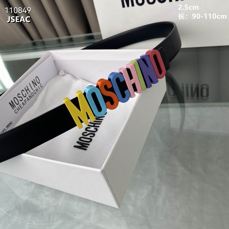 Moschino Belt 25mmX90-110cm 8L  (10)